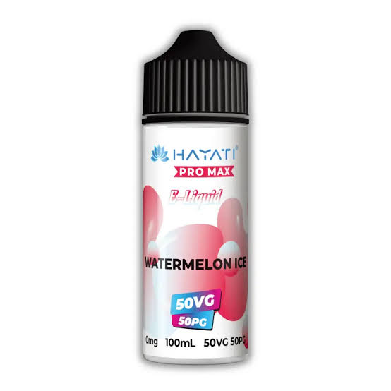 Hayati Pro Max 50/50 - Watermelon Ice 0mg 100ml Shortfill