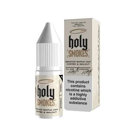 Holy Smokes Salts - Smoked Maple Oak Coffee & Walnut 10ml