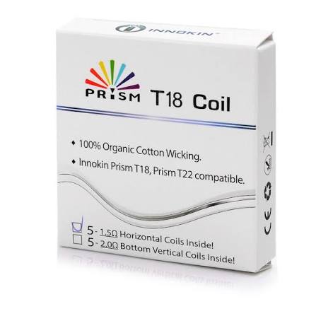 Innokin Endura Prism T18 replacement coil 5 pack