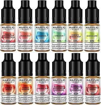 Maryliq - The Official Lost Mary Nic Salt 10ml 10mg
