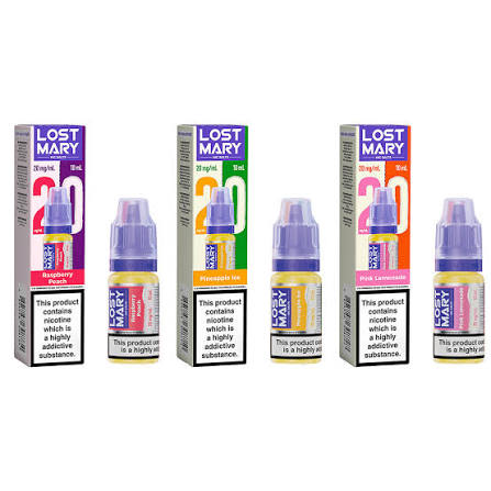 LOST MARY (5mg) Nic Salts E-Liquid 10ml