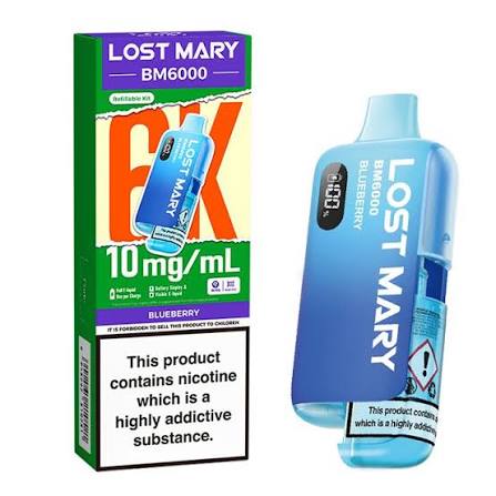 Lost Mary BM6000 Prefilled Pod 10mg