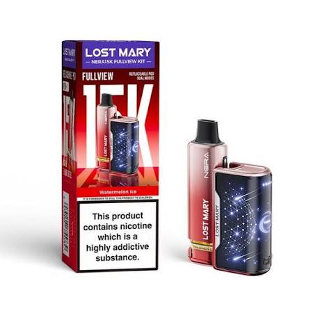 Lost Mary Nera15K Fullview Prefilled Vape Kit