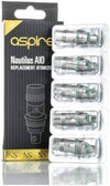 Aspire Nautilus AIO - NS Replacement Atomizer 1.8 OHM 5pack