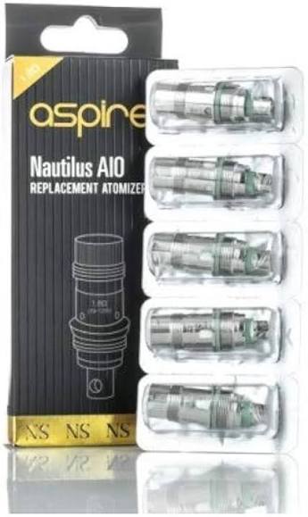 ASPIRE NAUTILUS AIO - NS REPLACEMENT ATOMIZER 1.8 OHM 5PACK