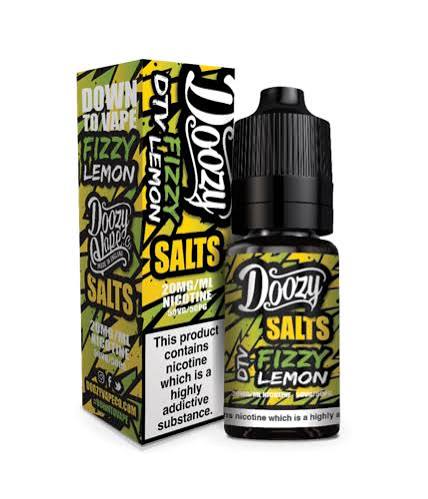 DOOZY VAPE SALTS FIZZY LEMON 50/50 10ML E-LIQUID