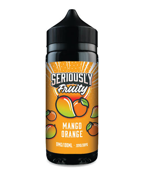 DOOZY VAPE SERIOUSLY FRUITY MANGO ORANGE 0MG 100ML SHORTFILL