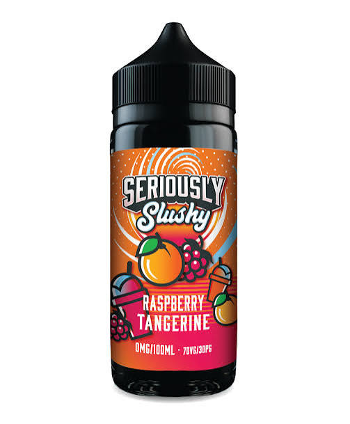 DOOZY VAPE SERIOUSLY SLUSHY RASPBERRY TANGERINE 0MG 100ML SHORTFILL
