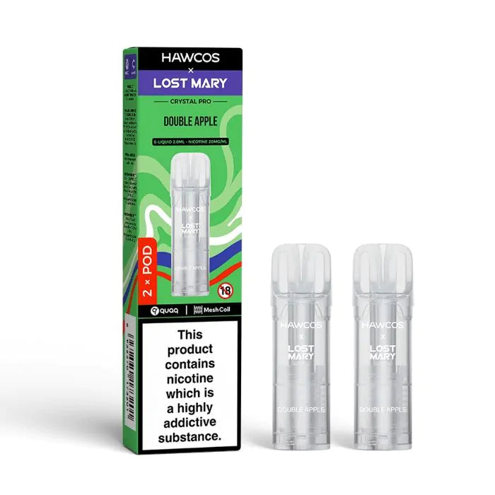 Hawcos x Lost Mary Crystal Pro Prefilled Pods - 2PK