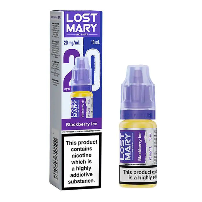 Lost Mary Nic Salt - Blackberry Ice - 10ml E-Liquid
