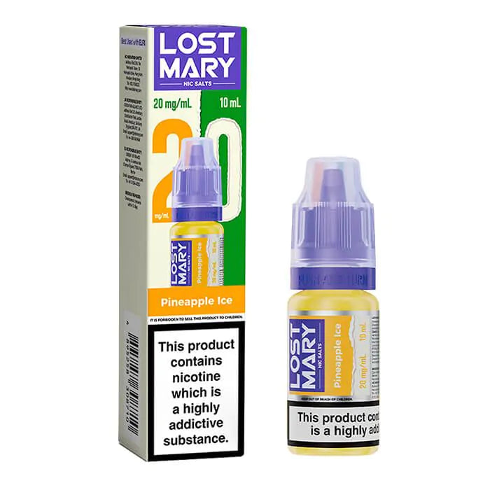 Lost Mary Nic Salt - Pineapple Ice - 10ml E-Liquid