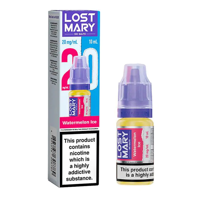 Lost Mary Nic Salt - Watermelon Ice - 10ml E-Liquid