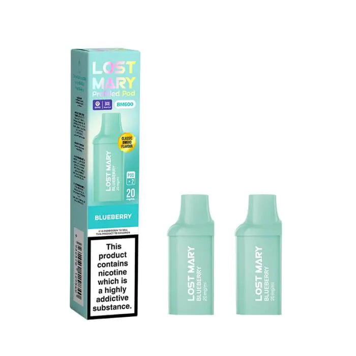 Lost Mary BM600 Prefilled Pods - Blueberry - 2PK