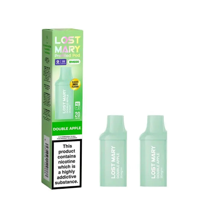 Lost Mary BM600 Prefilled Pods - Double Apple - 2PK