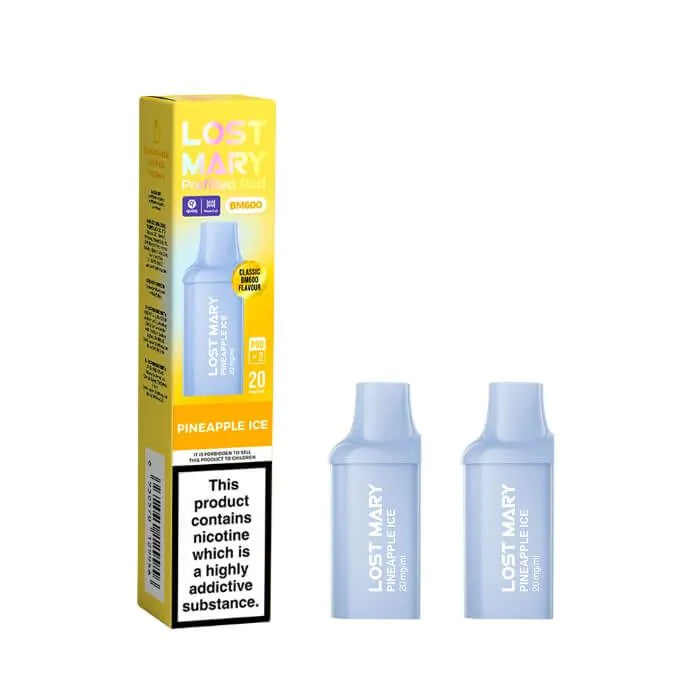 Lost Mary BM600 Prefilled Pods - Pineapple Ice - 2PK