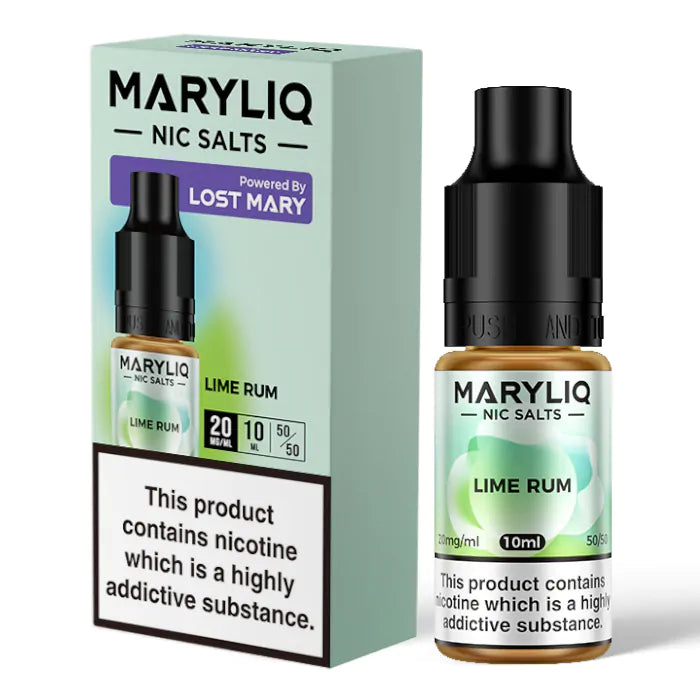 Lost Mary MARYLIQ Nic Salts - Lime Rum - 10ml E-liquid