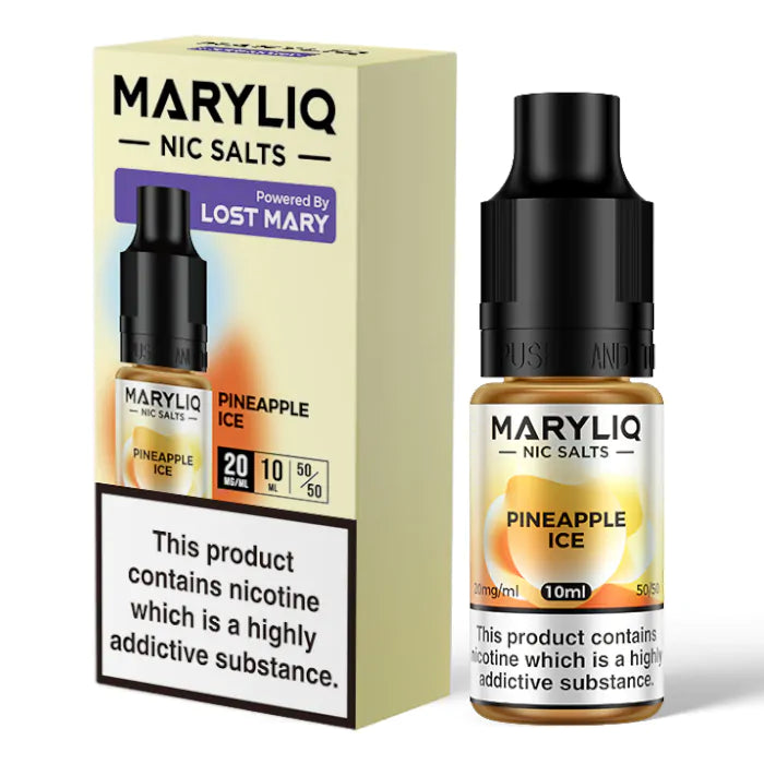 Lost Mary MARYLIQ Nic Salts - Pineapple Ice - 10ml E-liquid