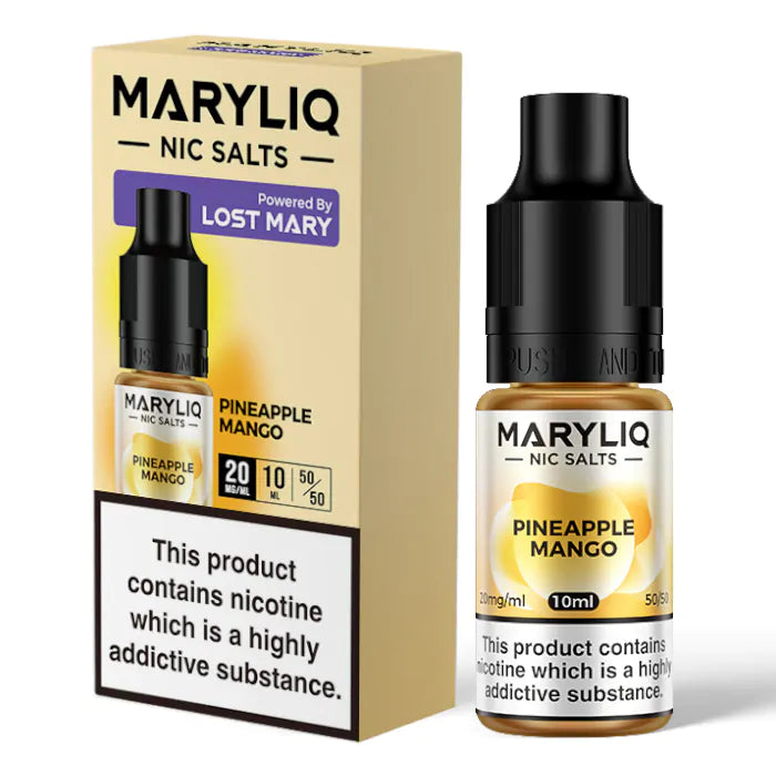 Lost Mary MARYLIQ Nic Salts - Pineapple Mango - 10ml E-liquid