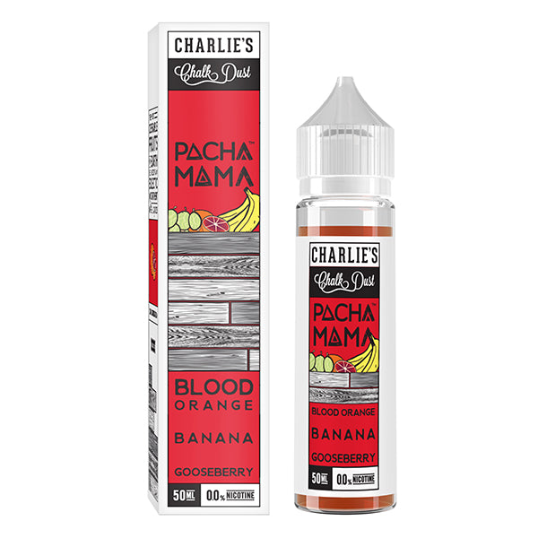 Pacha Mama Blood Orange Banana Gooseberry 50ml 0mg shortfill, Vape Auraa UK