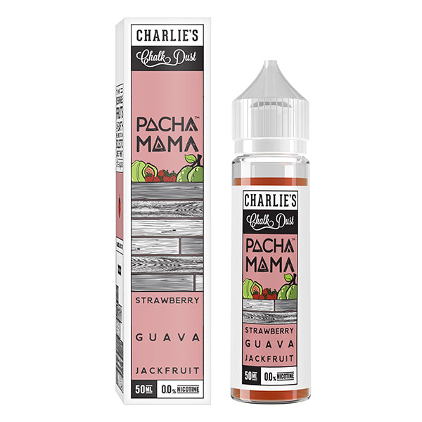 Pacha Mama Strawberry Guava Jackfruit 50ml 0mg shortfill, Vape Auraa UK