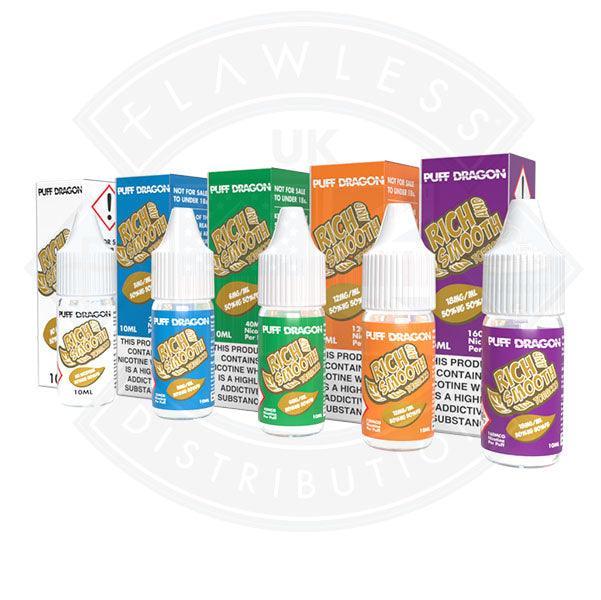 Rich and Smooth Tobacco by Puff Dragon TPD Compliant - 10ml