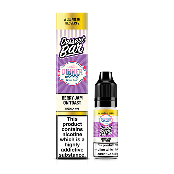 DINNER LADY - DESSERTS BAR SALTS 10ML (5MG)