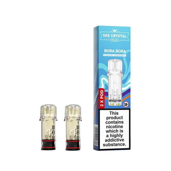 SKE Crystal PLUS Prefilled Pods - Bora Bora - 2PK