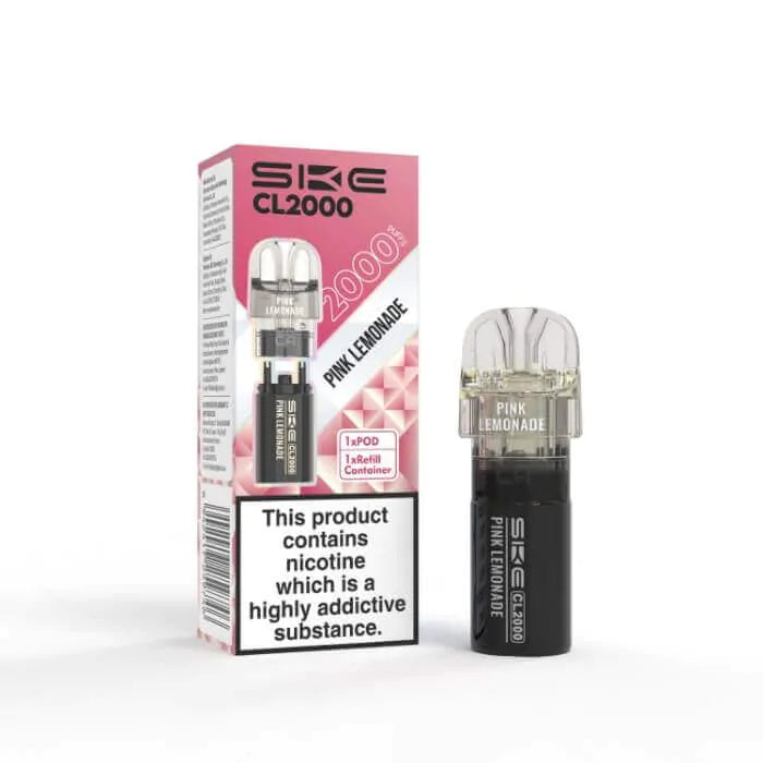 SKE Crystal CL2000 Prefilled Pods - Pink Lemonade
